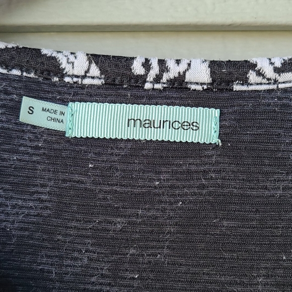 Maurices Floral print peplum top - Picture 3 of 4